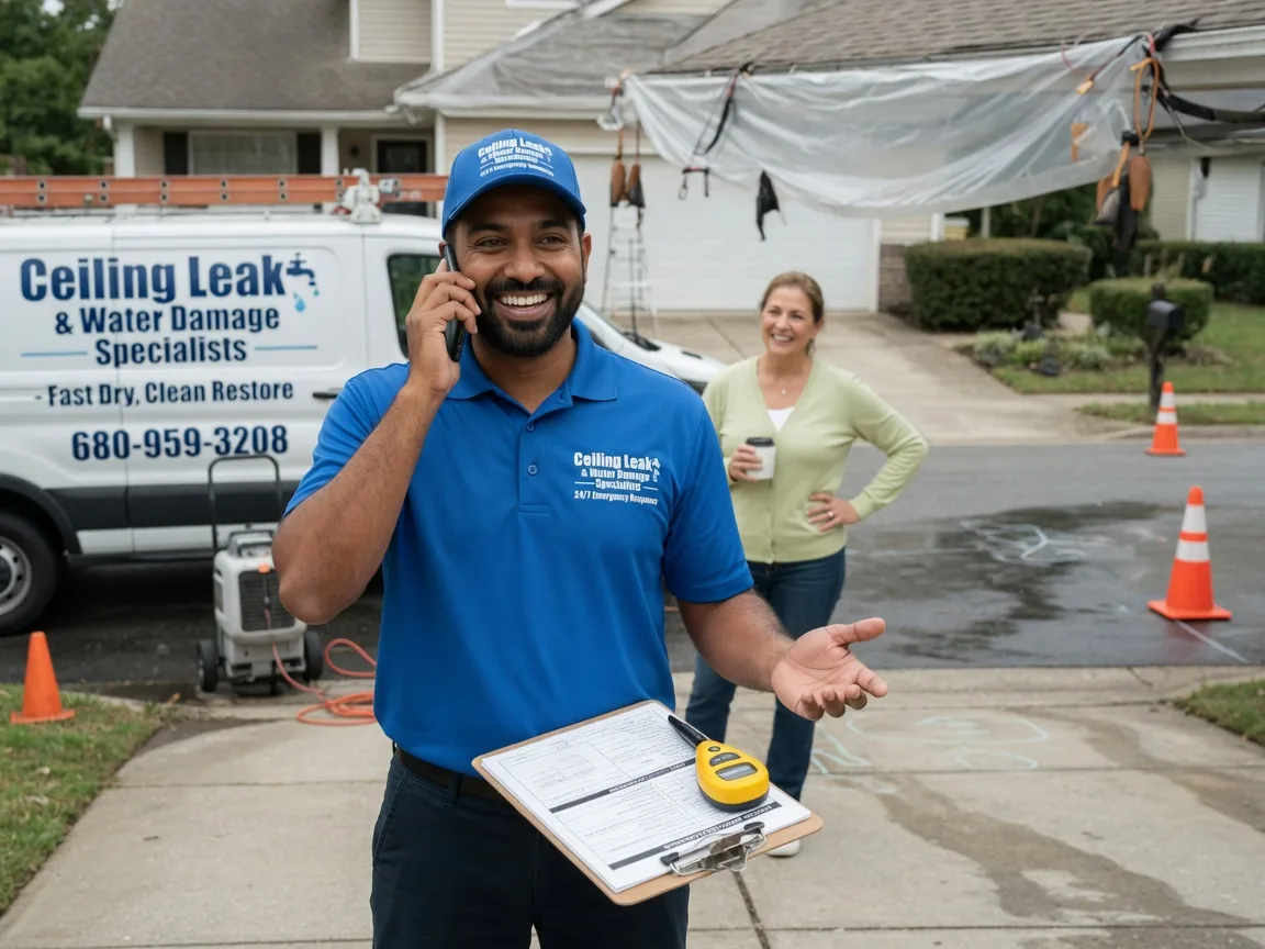 Ceiling Leak Cleanup Stratford, NJ FAQs